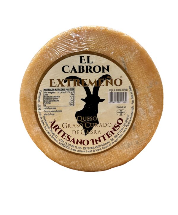 Queso El Cabrón Extremeño Artesano Intenso