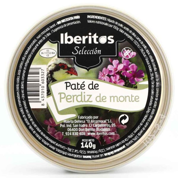 Paté de Perdiz de Monte