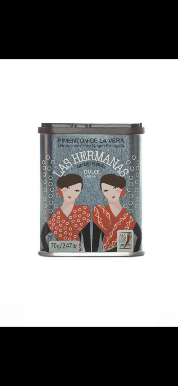 Pimentón de la Vera Las Hermanas LATA 70gr DULCE